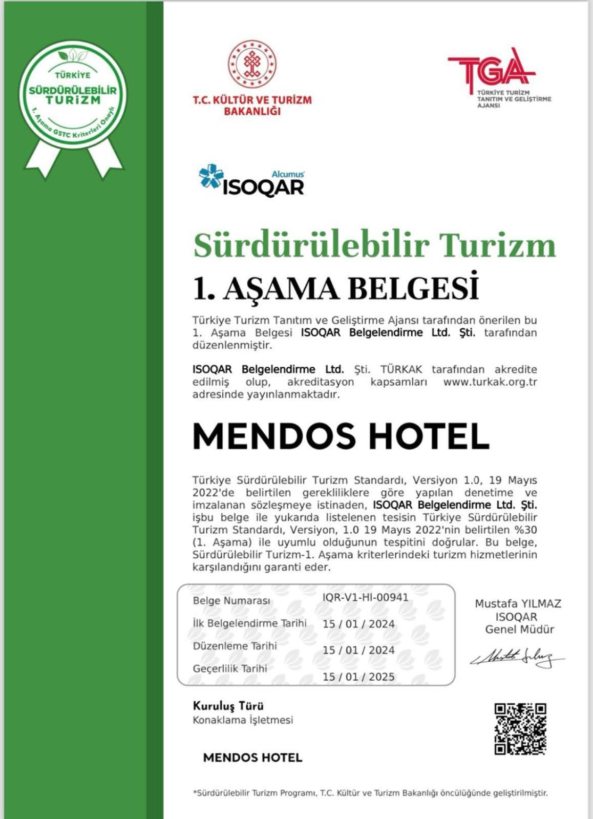 Mendos Garden Exclusive Hotel Fethiye Exterior photo